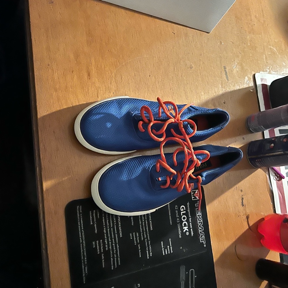 Polo boat shoes mens sz 9